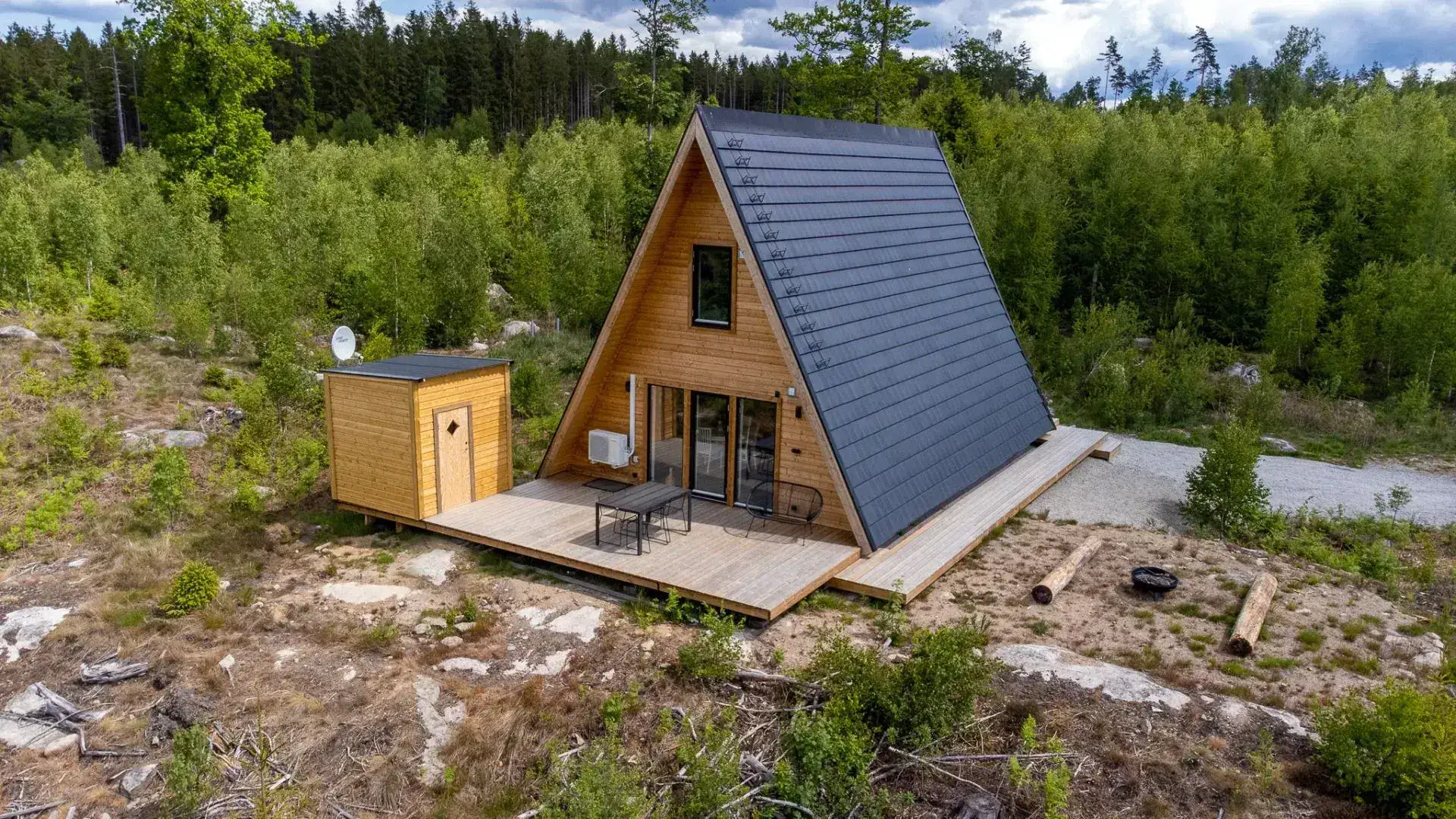 Fröjdadal A-frame stuga