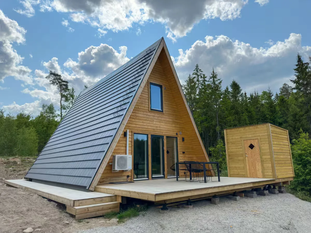 Stuga exteriör